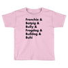 frenchies united Toddler T-shirt