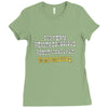 health conscious nachos Ladies Fitted T-Shirt