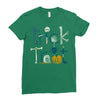 Trick or Treat Ladies Fitted T-Shirt