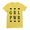 Girl Power Ladies Fitted T-Shirt