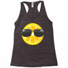 Lemon with Glasses Racerback Tank