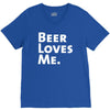 beer loves me V-Neck Tee