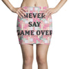 Never Say Game Over Mini Skirts