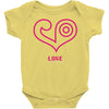love (2) Baby Onesie