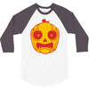 frightened jack o lantern 3/4 Sleeve Shirt