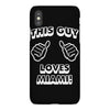 this guy loves miami iPhoneX