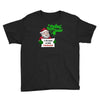 heapy new year funny santa claus christmas Youth Tee