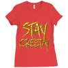 stay creepy Ladies Fitted T-Shirt
