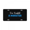 I've Created A Monster Infant Monster License Plate