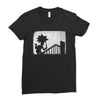 murder in the shadows Ladies Fitted T-Shirt