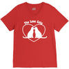 valentine's day love cats V-Neck Tee