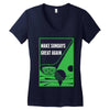Make Sundays Great Again Shirt Women's V-Neck T-Shirt