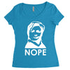 nope Women's Triblend Scoop T-shirt