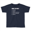 how to golf best trending Toddler T-shirt