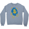 sad hedgehog Crewneck Sweatshirt