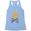 camp &amp; bonfire Racerback Tank