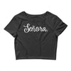 senora white Crop Top