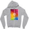 initials c Zipper Hoodie