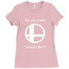 do you even smash bro Ladies Fitted T-Shirt