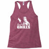 bear grills  funny Racerback Tank