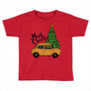merry christmas car Toddler T-shirt