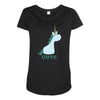 cute (2) Maternity Scoop Neck T-shirt
