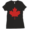 canada international baseball Ladies Fitted T-Shirt