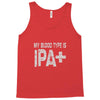 original blood type ipa positive craft beer Tank Top