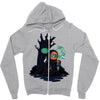 nuit bleue Zipper Hoodie