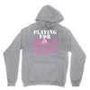 playing for breast cancer Unisex Hoodie