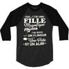 j ai une fille magnifique 3/4 Sleeve Shirt