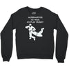 alternatives to war play rugby Crewneck Sweatshirt