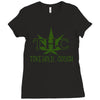 THC Toke Hold Cough T-Shirt Ladies Fitted T-Shirt
