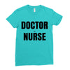 doctor or nurse Ladies Fitted T-Shirt