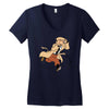 tintin Women's V-Neck T-Shirt