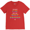 I'M Not Gay But My Best Friend Is V-Neck Tee