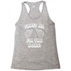 trust me i'm the boss Racerback Tank