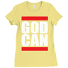 god can Ladies Fitted T-Shirt