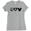 peace Ladies Fitted T-Shirt