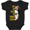 ask me about my feminist agenda frida kahlo Baby Bodysuit