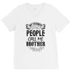 My Favorite People Call Me Brother V-Neck Tee