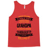 Super Cool Grandpa Of A Freaking Awesome Granddaughter Tank Top