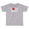 I Love My Uncle Toddler T-shirt