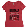 roman's Women's Triblend Scoop T-shirt
