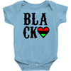 black love Baby Bodysuit