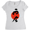 Living in The Now Women's Triblend Scoop T-shirt