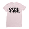 captain marvel 5 Ladies Fitted T-Shirt