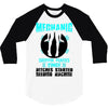 mechanic droppin panties singe 3/4 Sleeve Shirt
