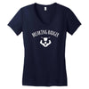 breaking badger Women's V-Neck T-Shirt