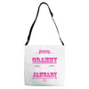 The Best Grammy Was Born In January Adjustable Strap Totes